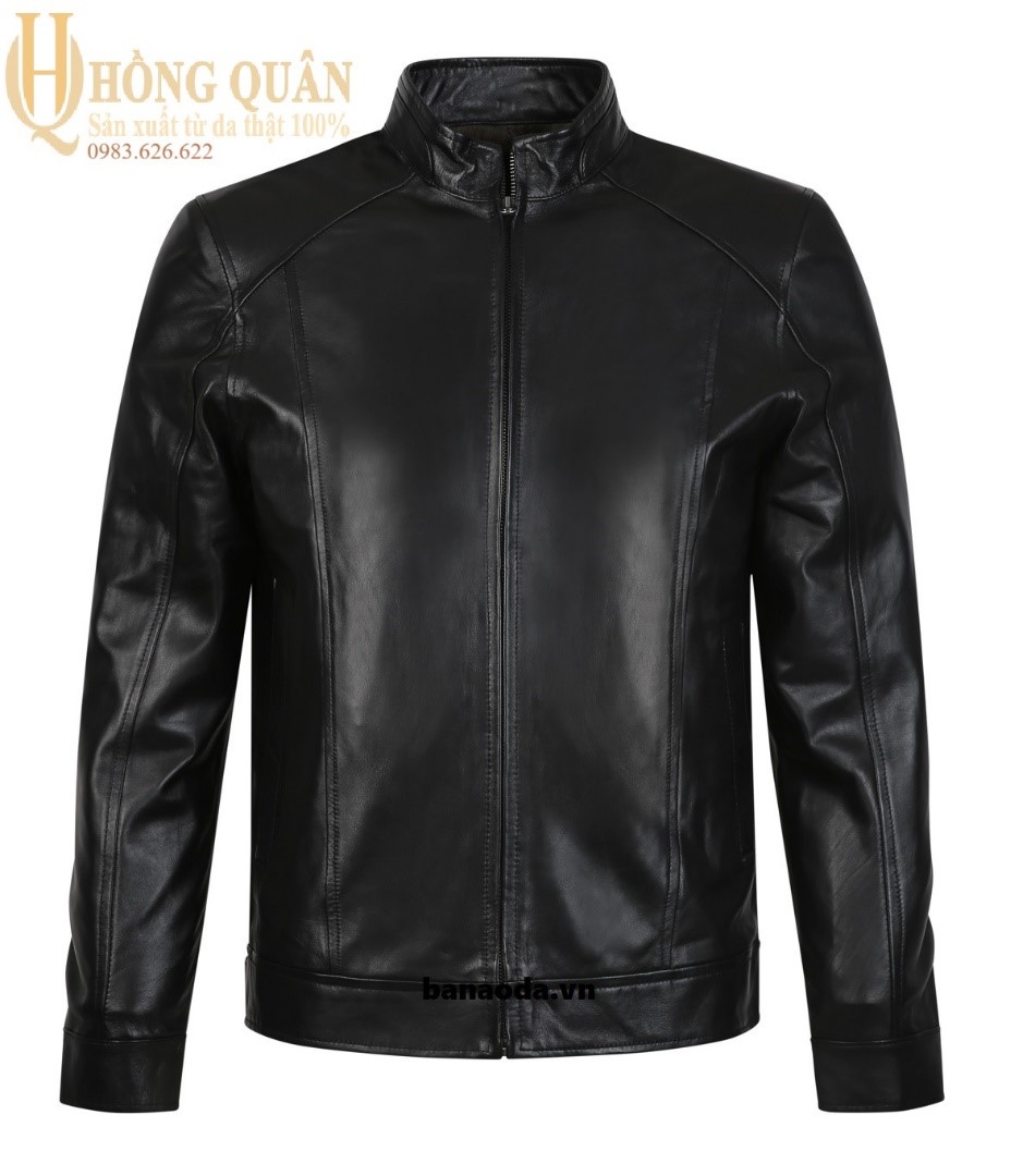 Áo da Racer jacket