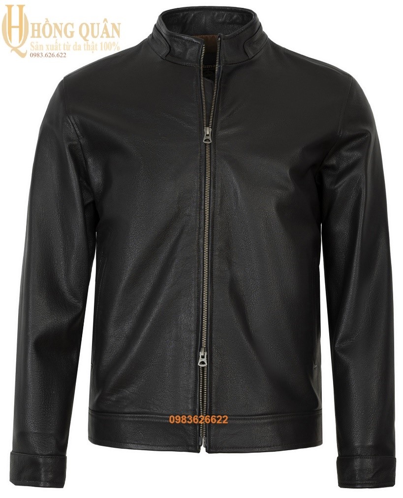 Áo da Racer jacket