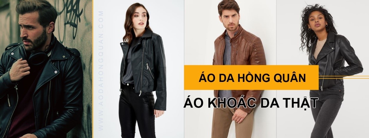 Áo vest da xịn